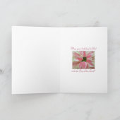 聖なる書物、経典の詩カードとのハッピーバースデー カード (内部)