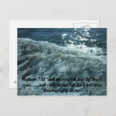 聖なる書物、 経典はがき ポストカード (正面/裏面)