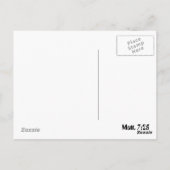 聖なる書物、 経典はがき ポストカード (裏面)