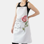 聖なる書物、 経典はまだ私が神の花であることを知っている エプロン (インサイチュ)