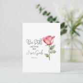 聖なる書物、 経典はまだ私が神の花であることを知っている ポストカード (スタンド正面)