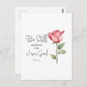 聖なる書物、 経典はまだ私が神の花であることを知っている ポストカード (正面/裏面)