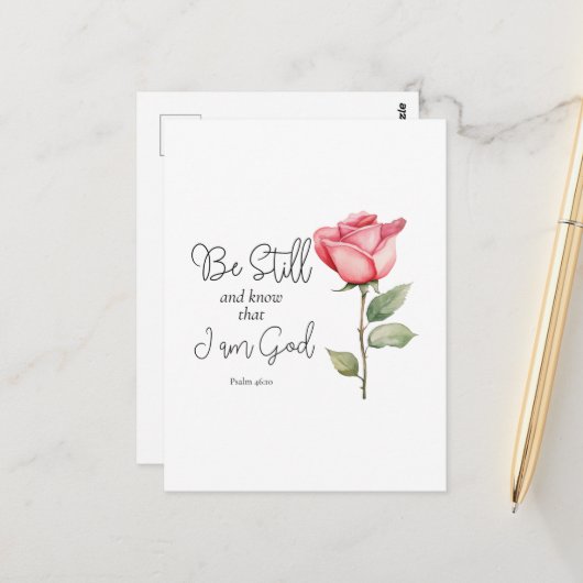 聖なる書物、 経典はまだ私が神の花であることを知っている ポストカード (正面/裏面インサイチュ)