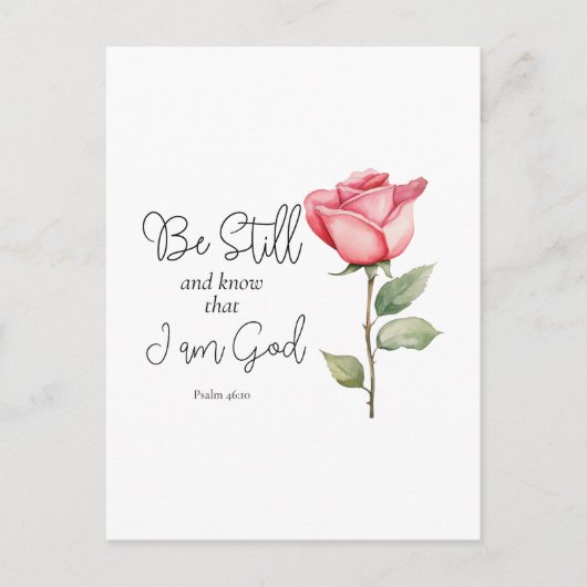 聖なる書物、 経典はまだ私が神の花であることを知っている ポストカード (正面)