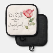 聖なる書物、 経典はまだ私が神の花であることを知っている 鍋敷き (正面/裏面)