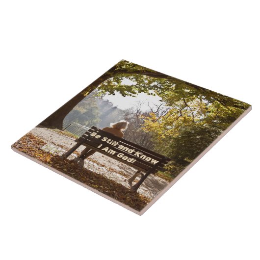 聖なる書物、 経典はまだ私は神セラミックタイルであることを知っている タイル (側面)