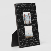 聖なる書物、 経典は主の上で待つ2つの写真 フォトプラーク (側面)