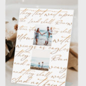 聖なる書物、 経典は主の上で待つ2つの写真 台座サイン