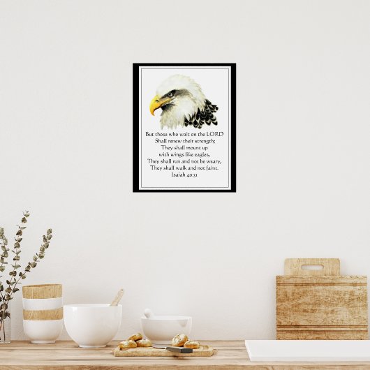 聖なる書物、 経典やる気を起こさせるがイーグル卿を待つ ポスター (キッチン)