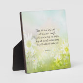 聖なる書物、 経典やる気を起こさせるのデイジー フォトプラーク (正面)