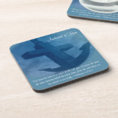 聖なる書物、経典を彼で固定される コースター (左側)