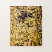 聖なる書物、 経典アステカメキシコ。 ジグソーパズル (縦)