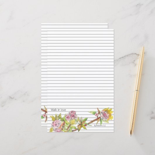 聖なる書物、 経典エペソ5 2愛の裏地に歩く (正面/裏面インサイチュ)