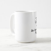 聖なる書物、 経典エホヴァラファクラシックンマグ コーヒーマグカップ (正面左)