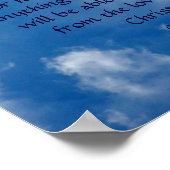 聖なる書物、 経典エンジェル感動的イン雲,ローマ ポスター (角)