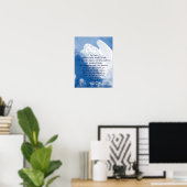 聖なる書物、 経典エンジェル感動的イン雲,ローマ ポスター (ホームオフィス)