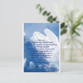 聖なる書物、 経典エンジェル感動的イン雲,ローマ ポストカード (スタンド正面)