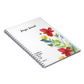 聖なる書物、 経典カスタムルカ1:37 -祈りの言葉ジャーナル ノートブック (右側)