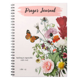 聖なる書物、 経典カスタムルカ1:37 -祈りの言葉ジャーナル ノートブック