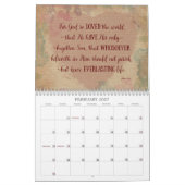 聖なる書物、 経典カレンダー- O与え感謝してい カレンダー (2月 2027)