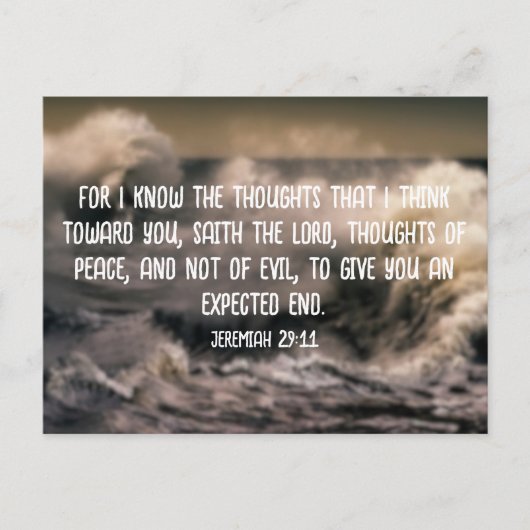 聖なる書物、 経典カードの不確実性3 案内ポストカード (正面)