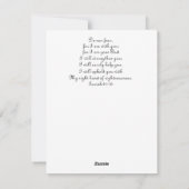 聖なる書物、 経典カードの勇気付けられる語 シーズンカード (裏面)