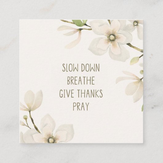 聖なる書物、 経典カード コーリングカード (裏面)