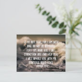 聖なる書物、 経典カード（不確実性1） 案内ポストカード (スタンド正面)