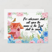 聖なる書物、 経典グリーティングポストカード ポストカード (正面/裏面)