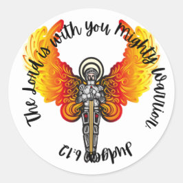 聖なる書物、 経典シール（審査員6:12） ラウンドシール