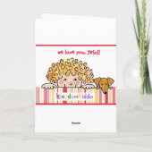 聖なる書物、 経典ストライプデザイン カード (裏面)