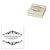 聖なる書物、 経典バイブル引用文ラブイエズスの戒め ラバースタンプ (押印)