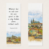 聖なる書物、 経典バイブル水の色オールドシティブックマーク (正面&裏面)