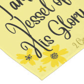 聖なる書物、 経典バース黄色金ゴールドテーブルランナー ショートテーブルランナー (コーナー)