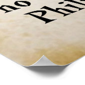 聖なる書物、 経典ピリピ4:13 ポスター (角)