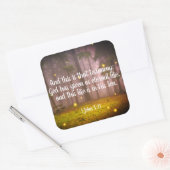 聖なる書物、 経典プランナー |スクラップブック | Journalスタンプ スクエアシール (封筒)