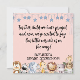 聖なる書物、 経典ベビーガール告知カードこの子2