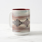 聖なる書物、 経典マググ ツートーンマグカップ (正面左)