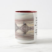 聖なる書物、 経典マググ ツートーンマグカップ (中央)