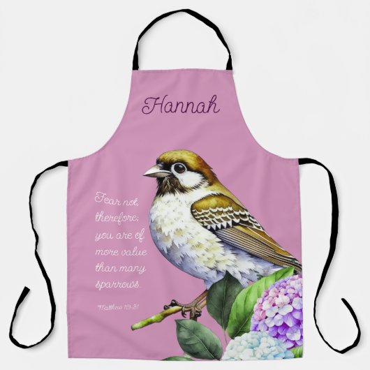 聖なる書物、 経典マタイ10:31 エプロン (正面)