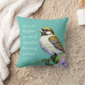 聖なる書物、 経典マタイ10:31 クッション (ブランケット)