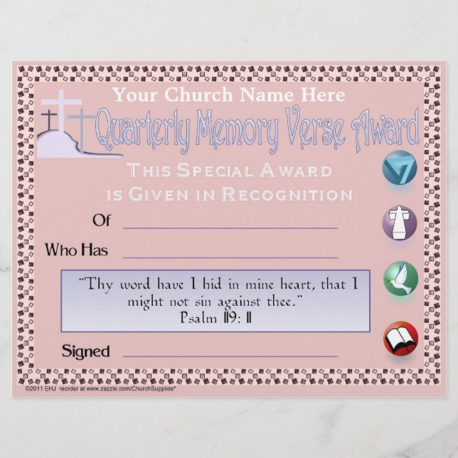 聖なる書物、 経典メモリ賞 (正面)