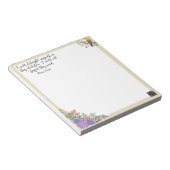 聖なる書物、 経典メモ帳バード ノートパッド (アングル)