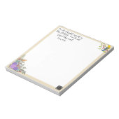 聖なる書物、 経典メモ帳バード ノートパッド (回転)