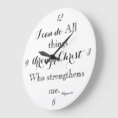 聖なる書物、 経典ラウンドウォールクロック ラージ壁時計 (傾斜)