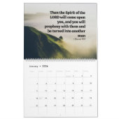 聖なる書物、 経典予定表 カレンダー (1月 2026)