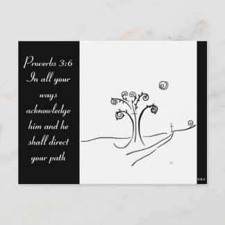 聖なる書物、 経典付オリジナルデザイン写真 ポストカード