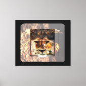 聖なる書物、 経典写真01 キャンバスプリント (正面)