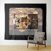 聖なる書物、 経典写真01 タペストリー (インサイチュ(横))