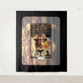 聖なる書物、 経典写真01 タペストリー (正面)